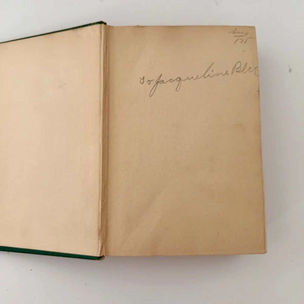 antique book questions leave